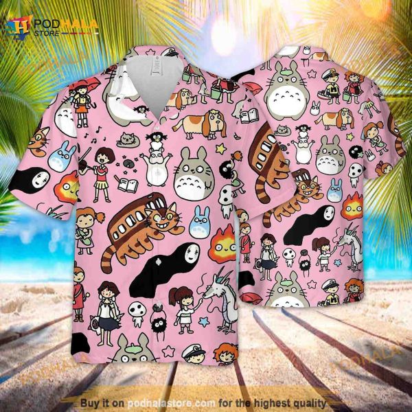 Chihiro Anime Hawaii Shirt