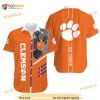 Clemson Tigers Short Sleeve Funny Hawaiian Shirt