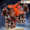 Cleveland Browns NFL Hawaiian Shirt Tropical Patterns Summer For Sports Fans NFL