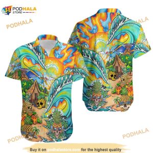 Colorfull Funny Hawaiian Shirt