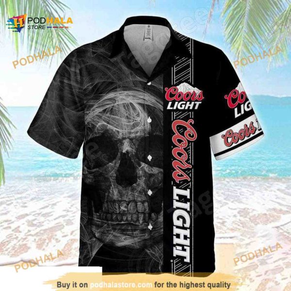 Coors Light Hawaiian Shirt