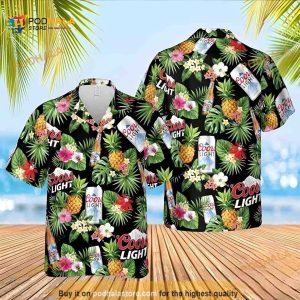 Coors Light Hawaiian Shirt