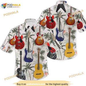 Cosy Store Guitar Funny Hawaiian Shirt