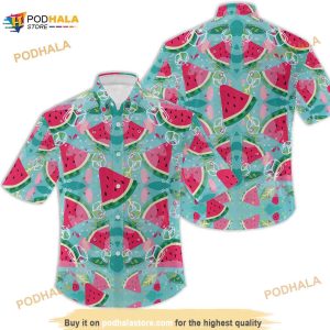 Cosy Store Watermelon Funny Hawaiian Shirt