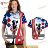 Cow American Flag Independence Day 4th Of July Funny Hawaiian Shirt