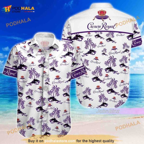 Crown Royal Funny Hawaiian Shirt