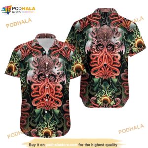 Cthulhu Funny Hawaiian Shirt