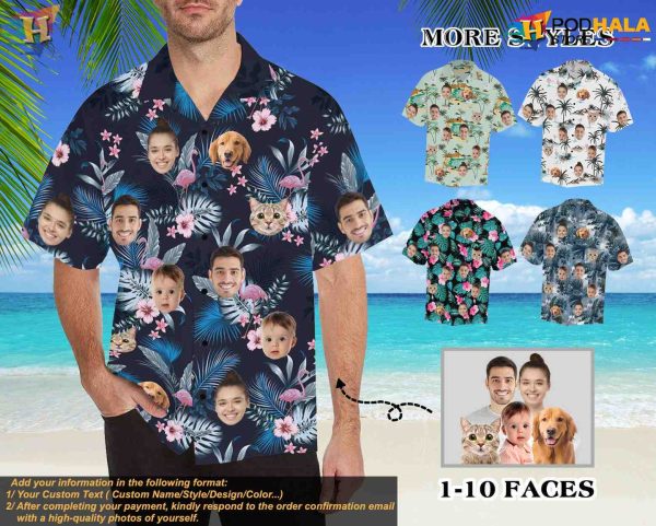 Custom Face Hawaiian Shirt