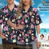 Custom Hawaiian Face Shirt