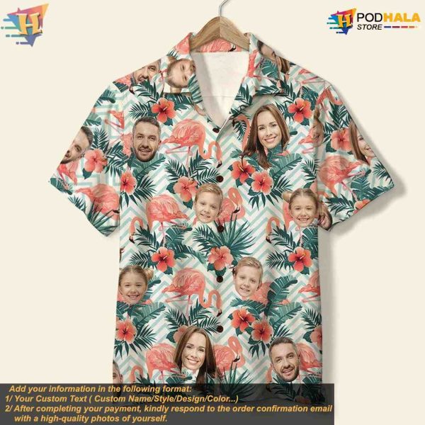 Custom Hawaiian Shirt with Face