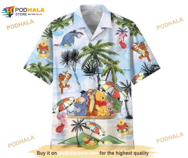 Cute Bear Aloha Shirt