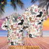 Dachshunds Dog Hawaiian Floral Shirt