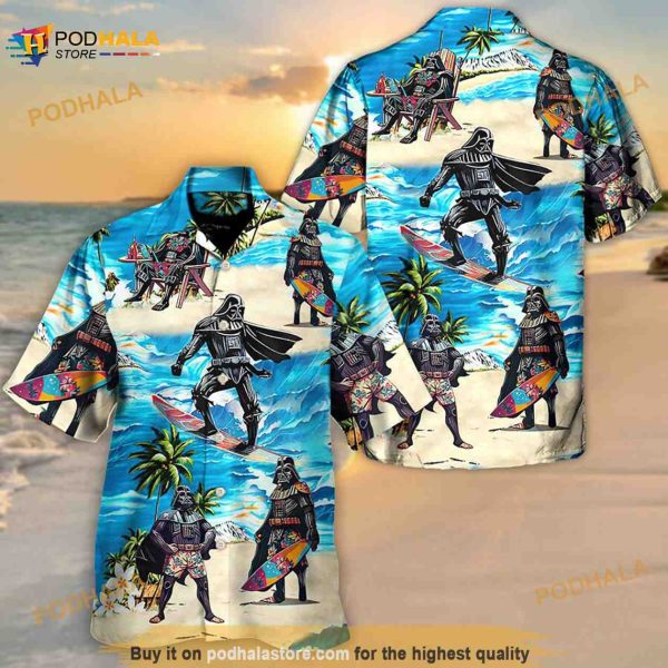 Darth Vader Star Wars Surfing Hawaii Shirt