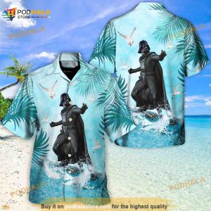 Darth Vader Star Wars Surfing Hawaii Shirt