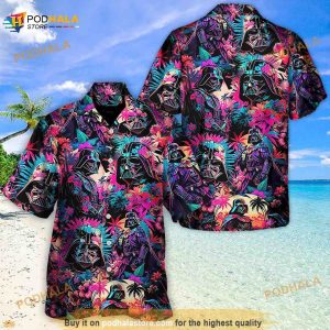 Darth Vader Synthwave Cool Hawaii Shirt