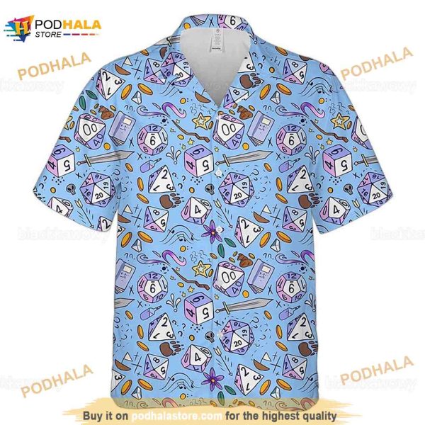 D&d Funny Hawaiian Shirt