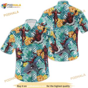 Deadpool Have Fun At The Beach Avenger Funny Hawaiian Shirt