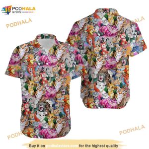 Disney All Characters Collection Hawaiian Shirt