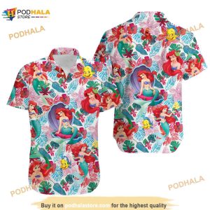 Disney Ariel Hawaiian Shirt