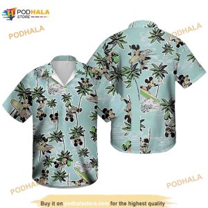 Disney Boys’ Button Down Hawaiian Shirt