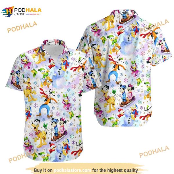 Disney Characters Collection Hawaiian Shirt