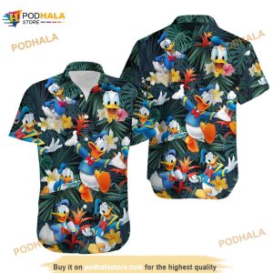 Disney Donald Duck Hawaiian Shirt