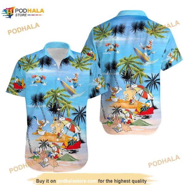 Disney Donald Duck Hawaiian Shirt