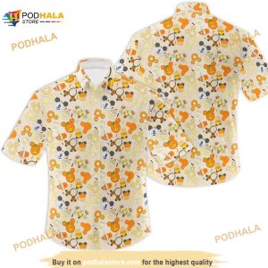 Disney Halloween Snacks Hawaiians Shirt