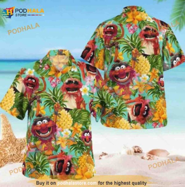 Disney Hawaiian Shirt Animal Muppet Hawaiian Shirt Hawaii Holiday Beach