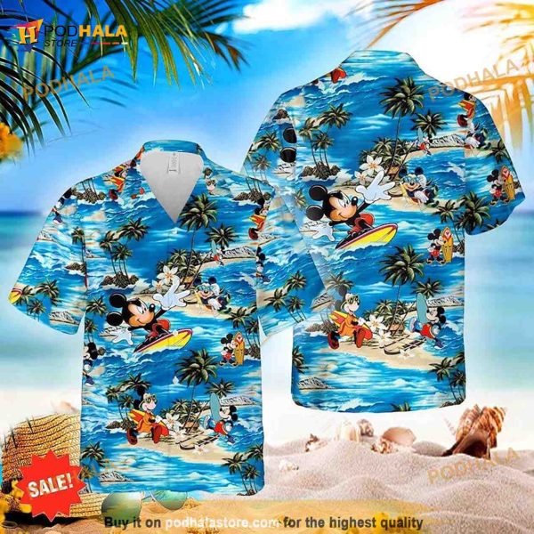 Disney Mickey Hawaiian 3D Shirt