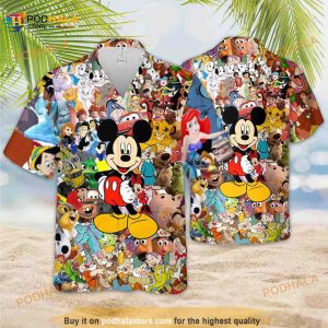 Disney Mickey Mouse Hawaiian Shirt