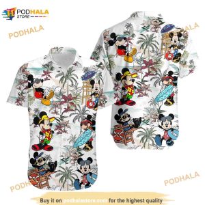 Disney Mickey Mouse Hawaiian Shirt