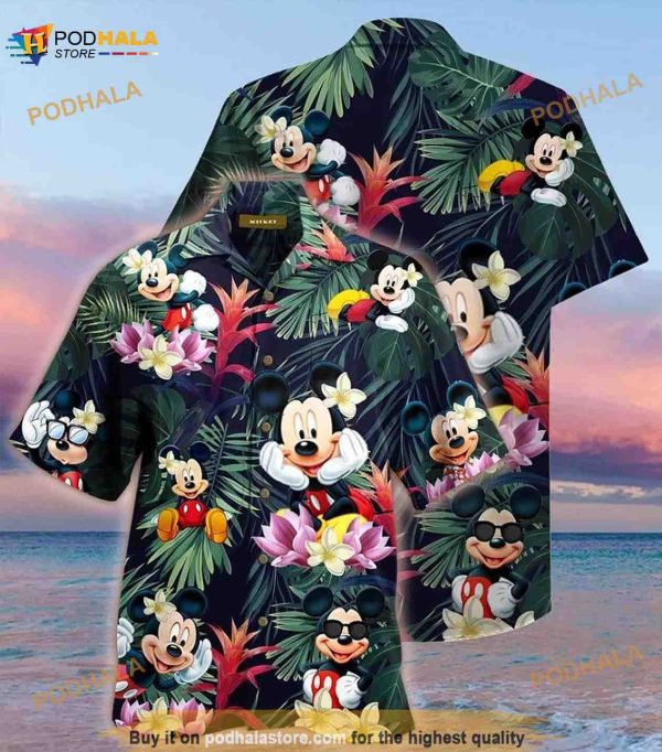 Disney Mickey Mouse Hawaiian Shirt