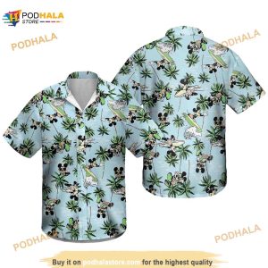 Disney Mickey Mouse Toddler Boys Hawaiian Shirt