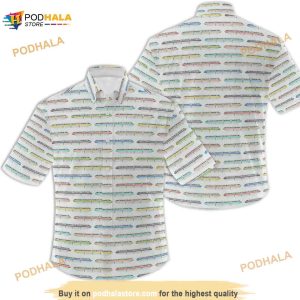 Disney Monorail Rainbow Disney Hawaiin Shirt