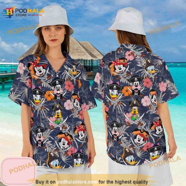 Disney Pirates of Caribbean Hawaiian Shirt