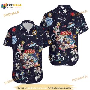 Disney Space Mountain Hawaiian Shirt