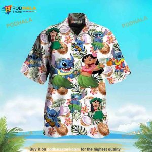 Disney Stitch Hawaiian Shirt Ingenious Gifts Your Whole Family