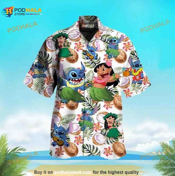 Disney Stitch Hawaiian Shirt Ingenious Gifts Your Whole Family