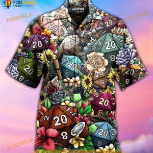 Dnd Funny Hawaiian Shirt For Women Men