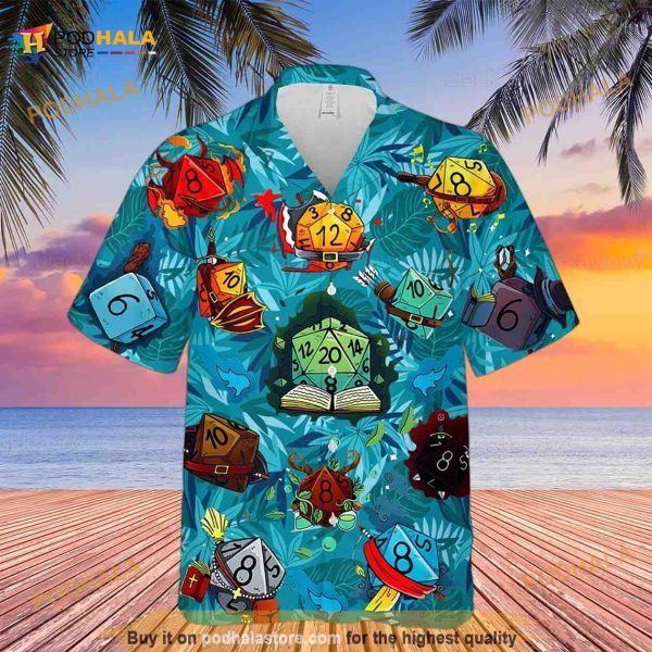 Dnd Hawaiian Shirt