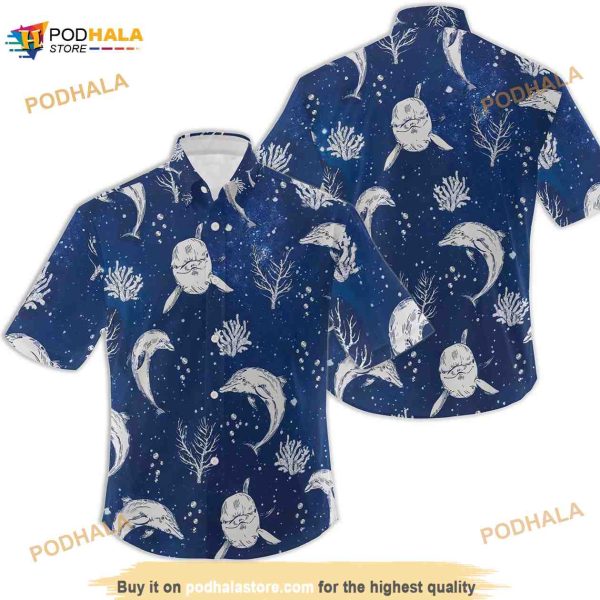 Dolphin Hawaiian Shirt