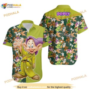 Dopey Dwarf Hawaiian Shirt