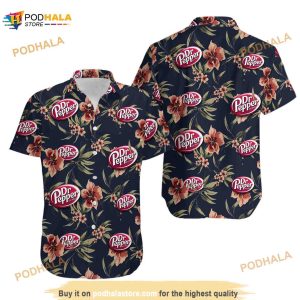 Dr Pepper 3d Funny Hawaiian Shirt