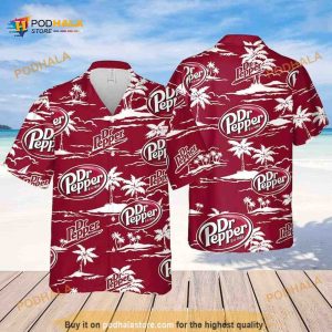 Dr.Pepper Beer Funny Hawaiian Shirt