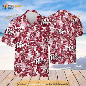 Dr.Pepper Funny Hawaiian Shirt