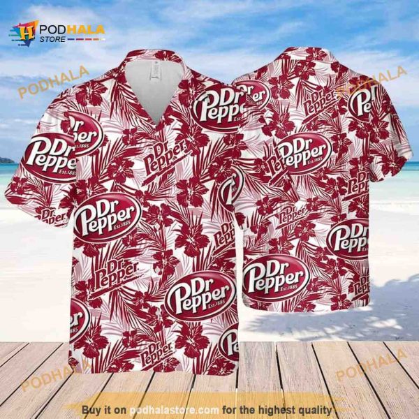 Dr.Pepper Funny Hawaiian Shirt