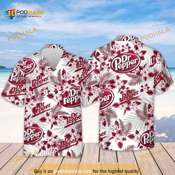 Dr.Pepper Funny Hawaiian Shirt