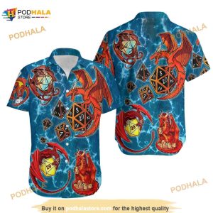 Dungeons And Dragons Hawaiian Shirt