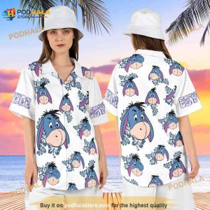 Eeyore the Donkey Hawaiian Shirt